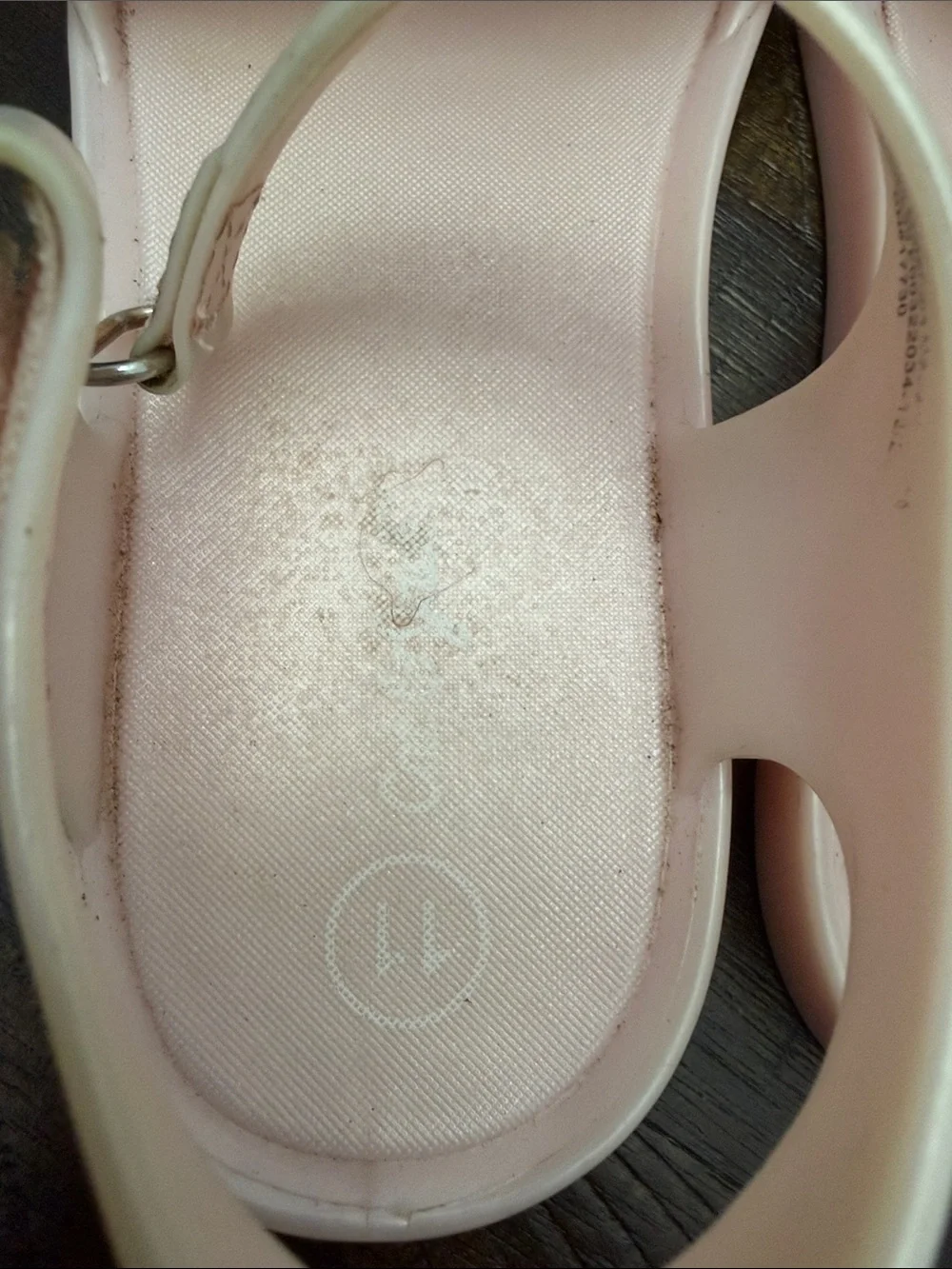 Cat & Jack Light Pink Flower Strap Sandals for Kids